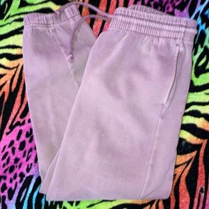 TNA mauve boyfriend joggers
